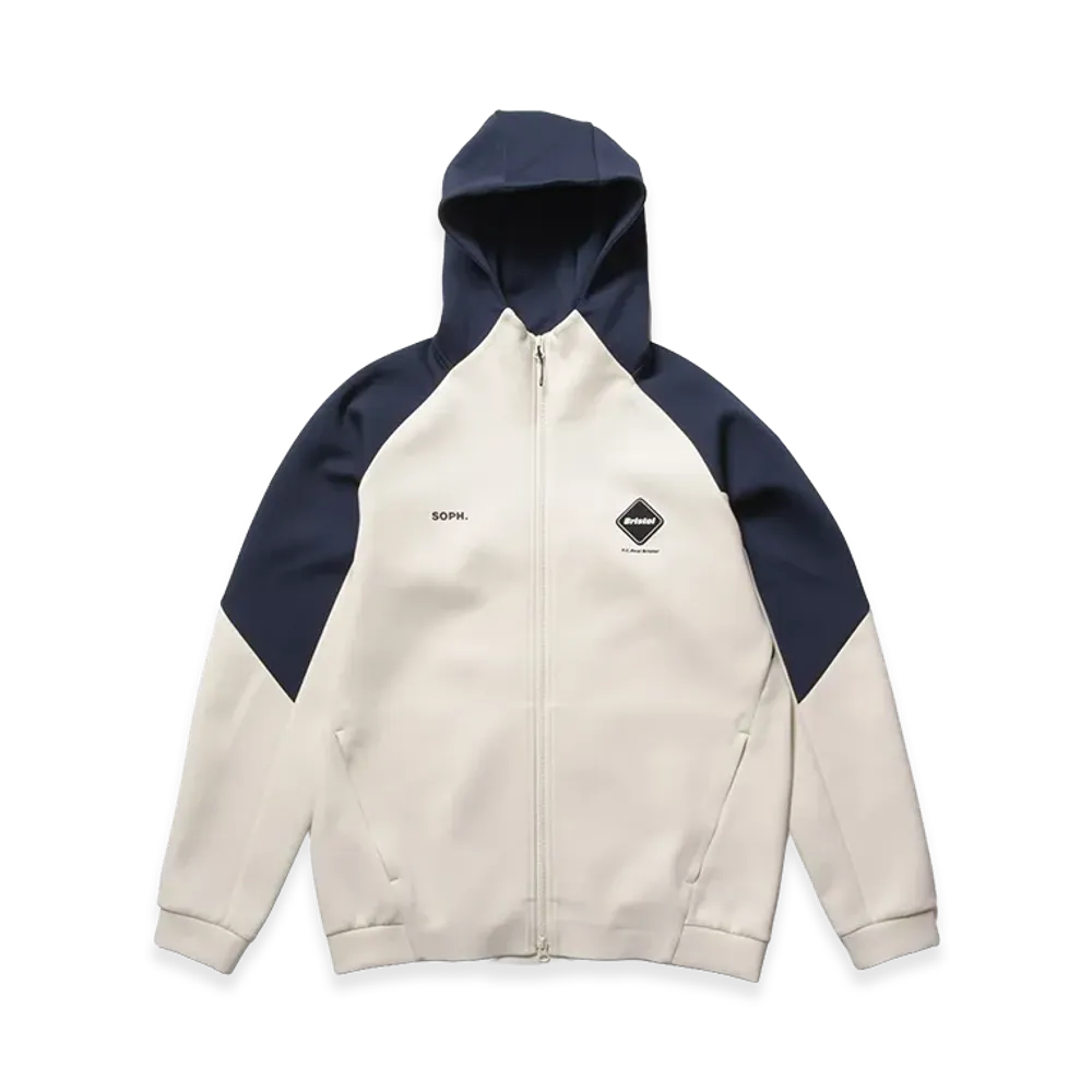 F.C.Real Bristol Tech Sweat Ventilation Hoodie "White"
