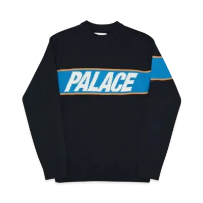 PALACE Logo Knit "Black"