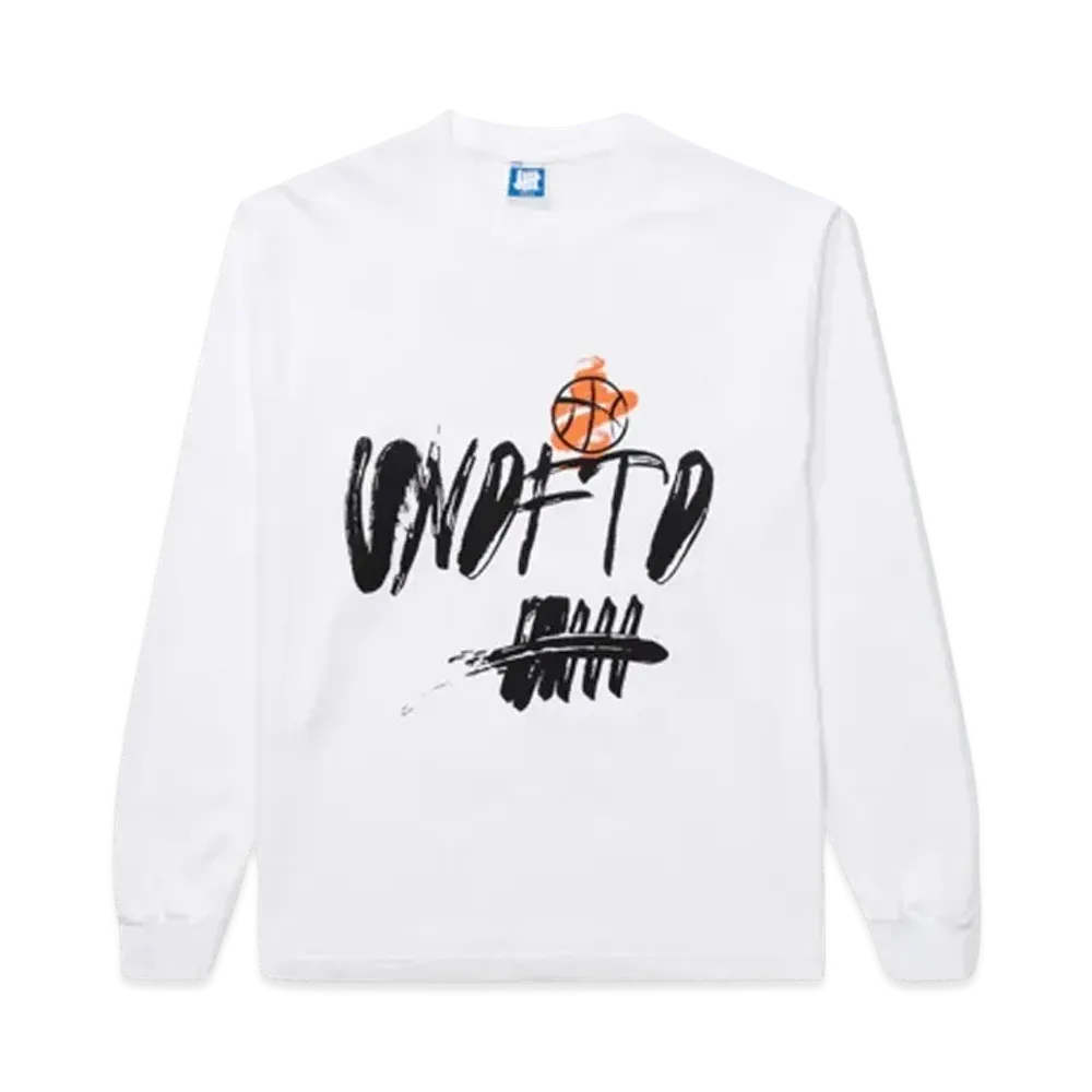 UNDEFEATED Love & Sports L/S Tee "White"