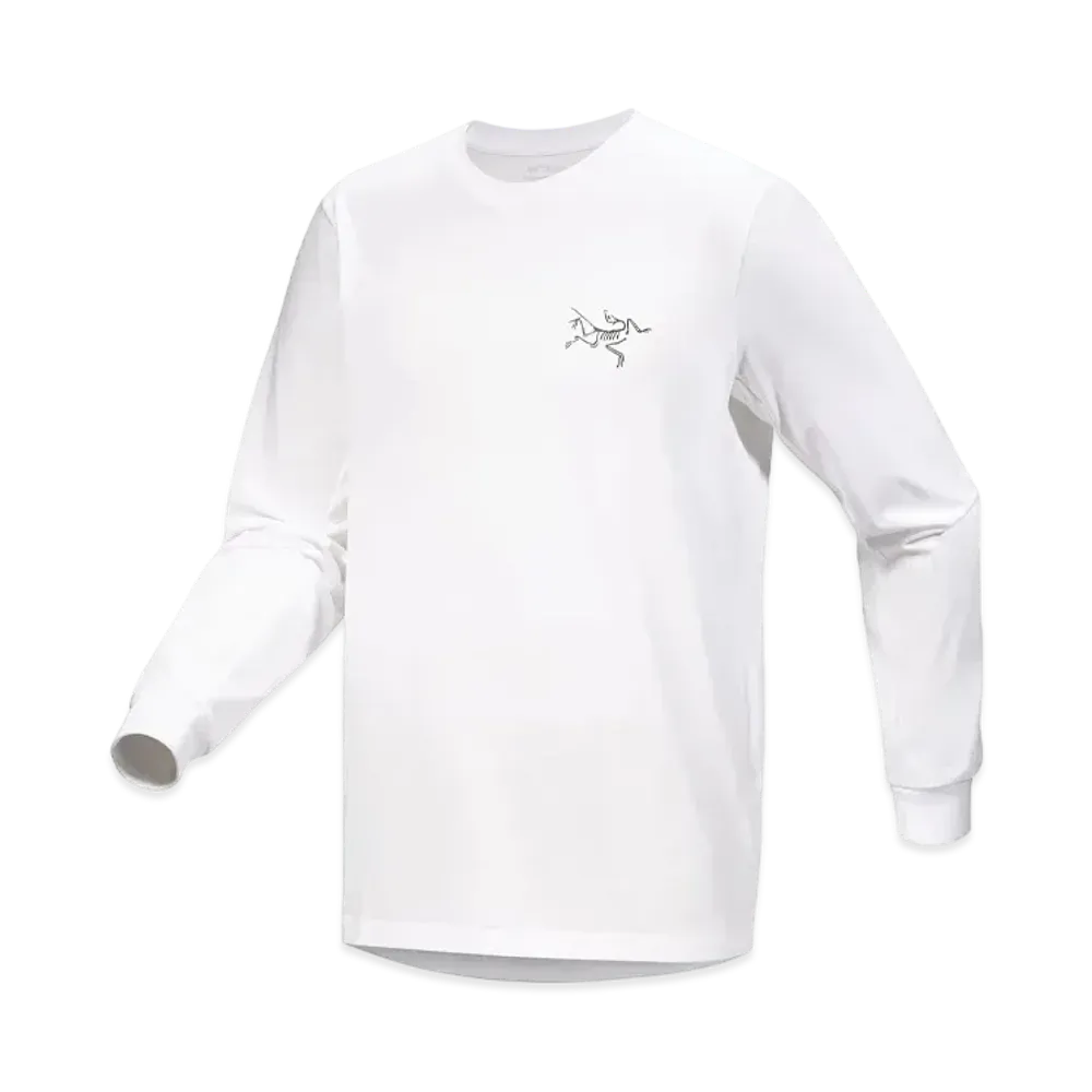 ARC'TERYX Arc Multibird Logo Long Sleeve Men's X000007746 "White Light"