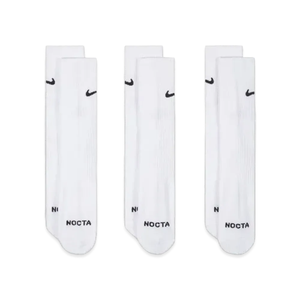 Nike x NOCTA Crew Socks 3piece "White"