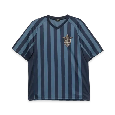 FENDI Pequin Fabric Club T-Shirt "Blue"
