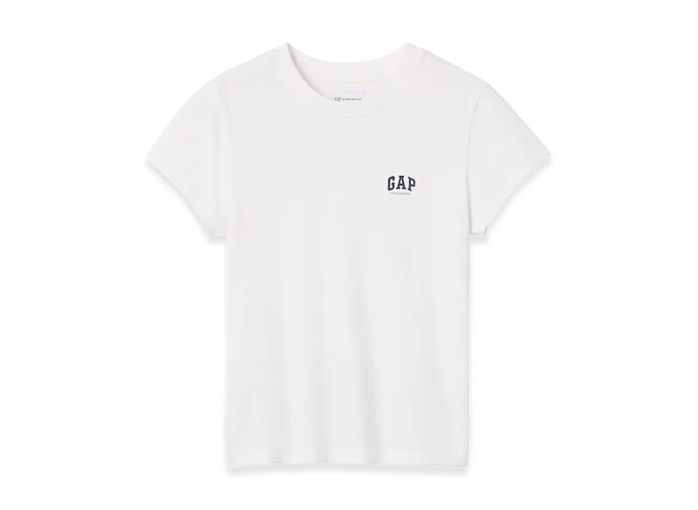 Gap x Victoria Beckham Women's Organic Cotton Logo T-Shirt "Fresh White"