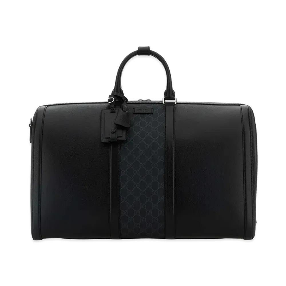 GUCCI Canvas Travel Bag "Black"