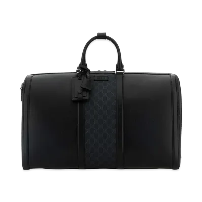 GUCCI Canvas Travel Bag "Black"