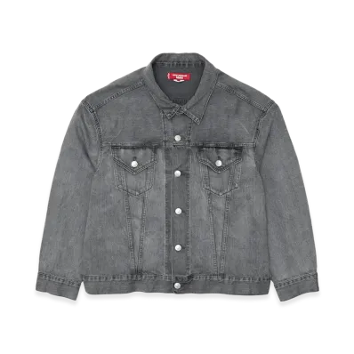 JUNYA WATANABE MAN x Levi's Cotton Selvedge Denim Garment Treated W Name "Grey"