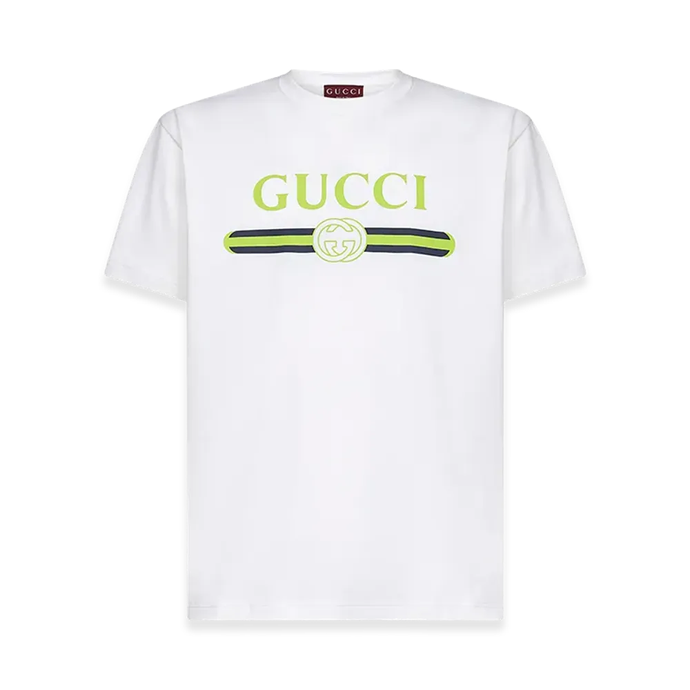 GUCCI Cotton Sweatshirt "White"