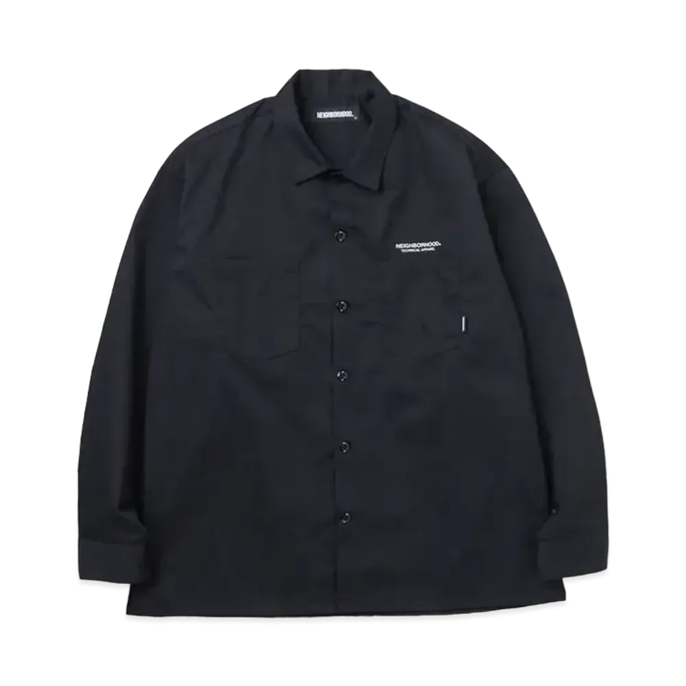NEIGHBORHOOD CLASSIC WORK / EC-SHIRT . LS "Black"