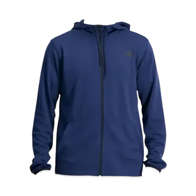 New Balance Tenacity Grit Full Zip Hoodie Jacket "NB Navy"