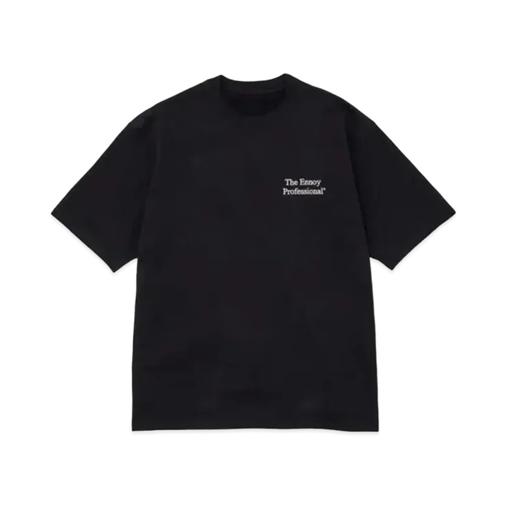 ENNOY 21SS Logo Tee "Black/White" SS21BRENCT02NTL