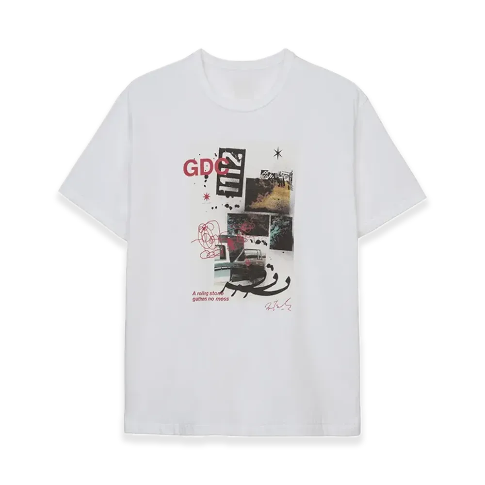 GDC x S'YTE Graphic T-Shirt -Fluctuatingly 01 "White"