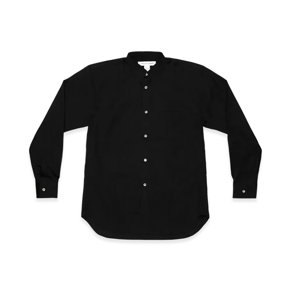 COMME des GARCONS SHIRT Cotton Poplin Plain "Black"