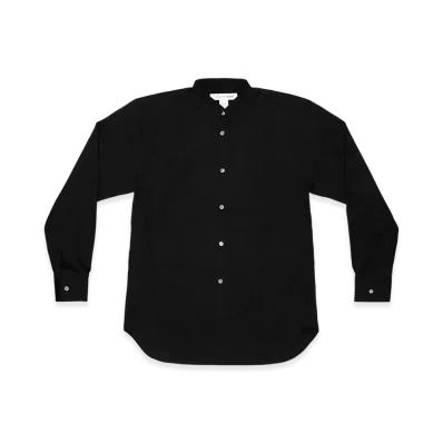 COMME des GARCONS SHIRT Cotton Poplin Plain "Black"