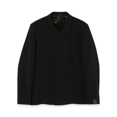 N.HOOLYWOOD Balmacaan Short Coat "Black"