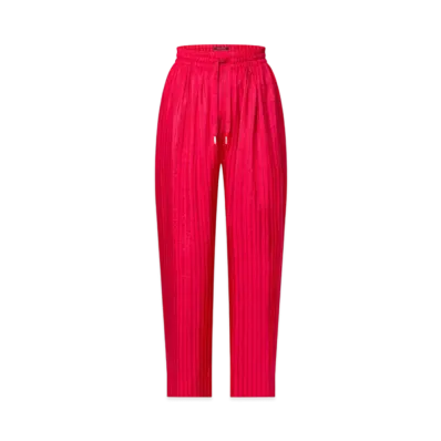 Louis Vuitton Neverfull Stripes Pajama Pants "Cherry"
