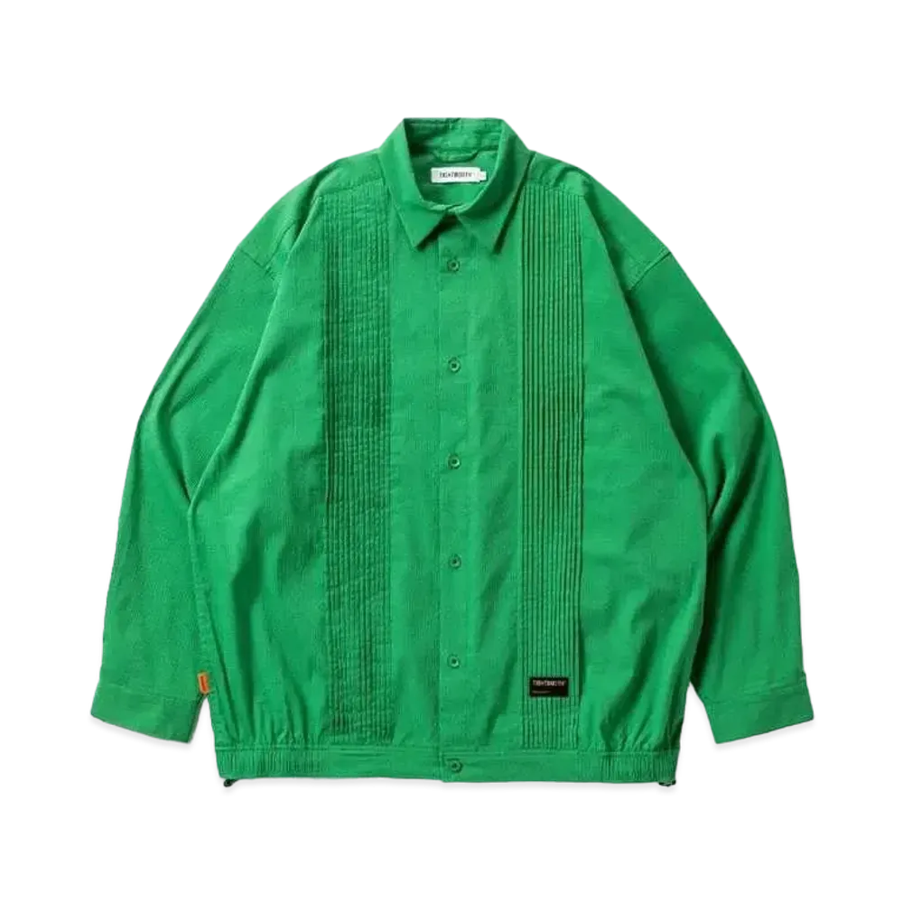TIGHTBOOTH Pleats Shirt Jacket "Green"