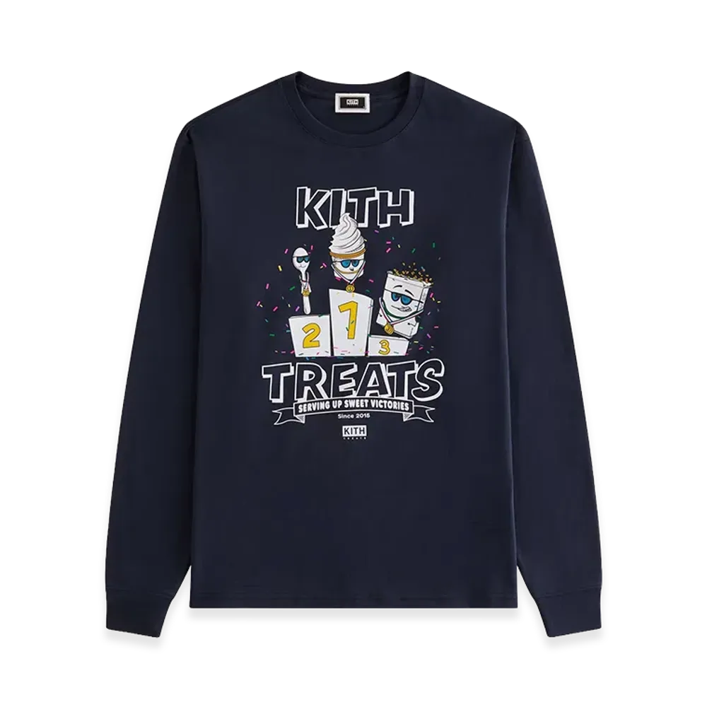 Kith Treats Podium Long Sleeve Tee "Nocturnal"