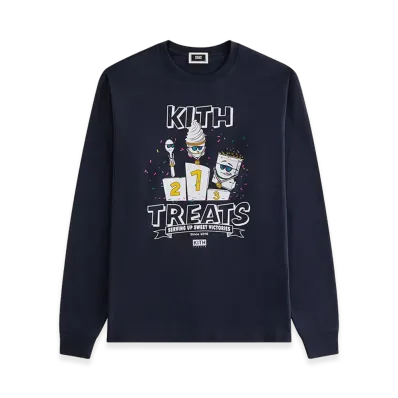 Kith Treats Podium Long Sleeve Tee "Nocturnal"
