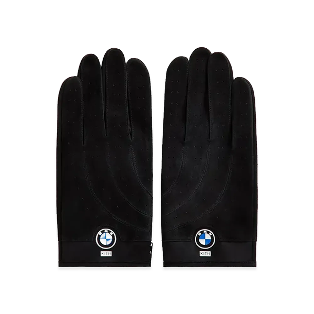 Kith x BMW Suede Driving Gloves "Black"