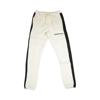FEAR OF GOD Essentials Side Stripe Sweatpants "Cream"