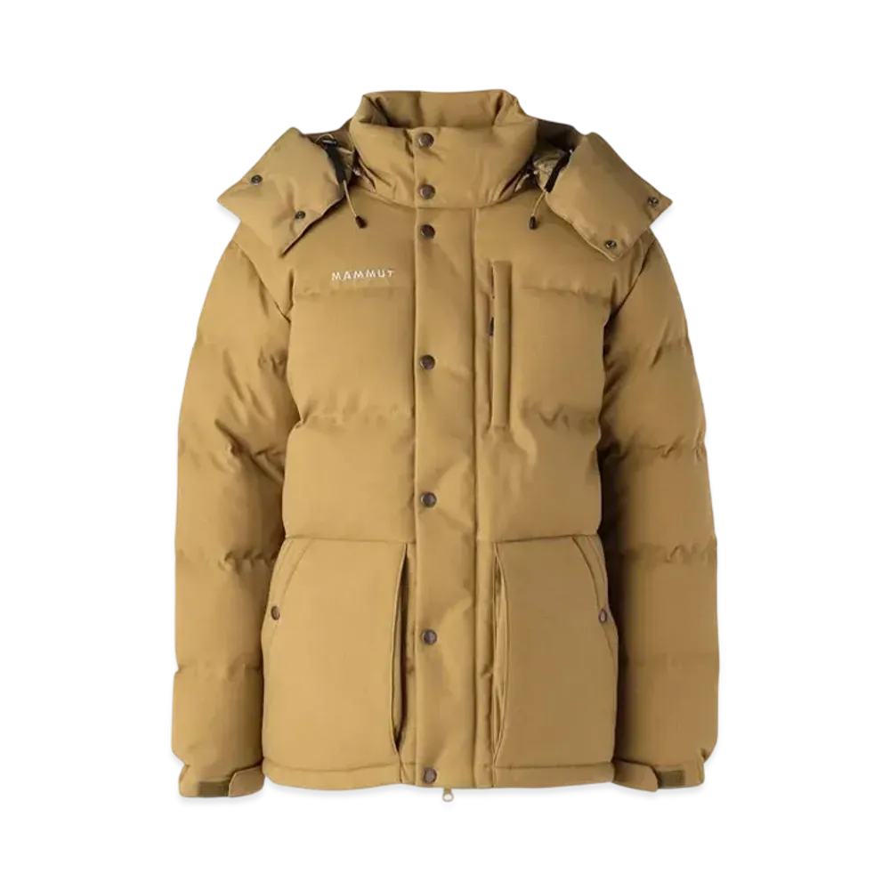 MAMMUT Roseg 2.0 Insulation Hooded Jacket Asian Fit "Dark Sand"