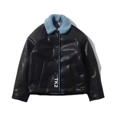atmos pink x Tk2 Oversize Blouson "Black/Blue"