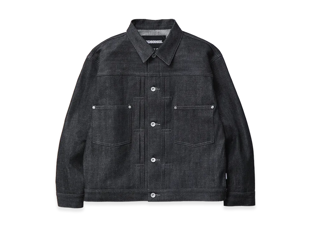 NEIGHBORHOOD Rigid Denim Type-2 Jacket "Black"