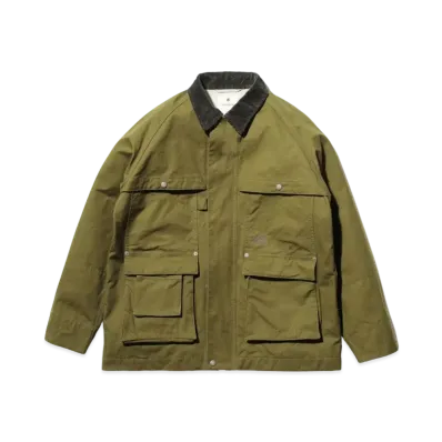snow peak TAKIBI Canvas Jacket "Olive"