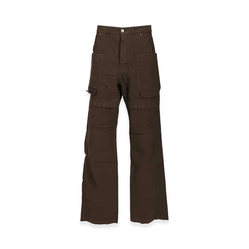 Rick Owens DRKSHDW Stefan Cargo Denim Pants "Brown"