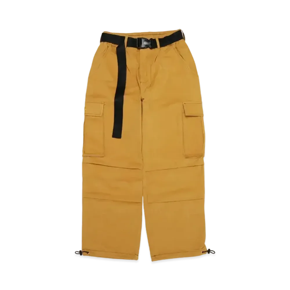 FR2 Contrast stitch Wide Pants "Yellow"