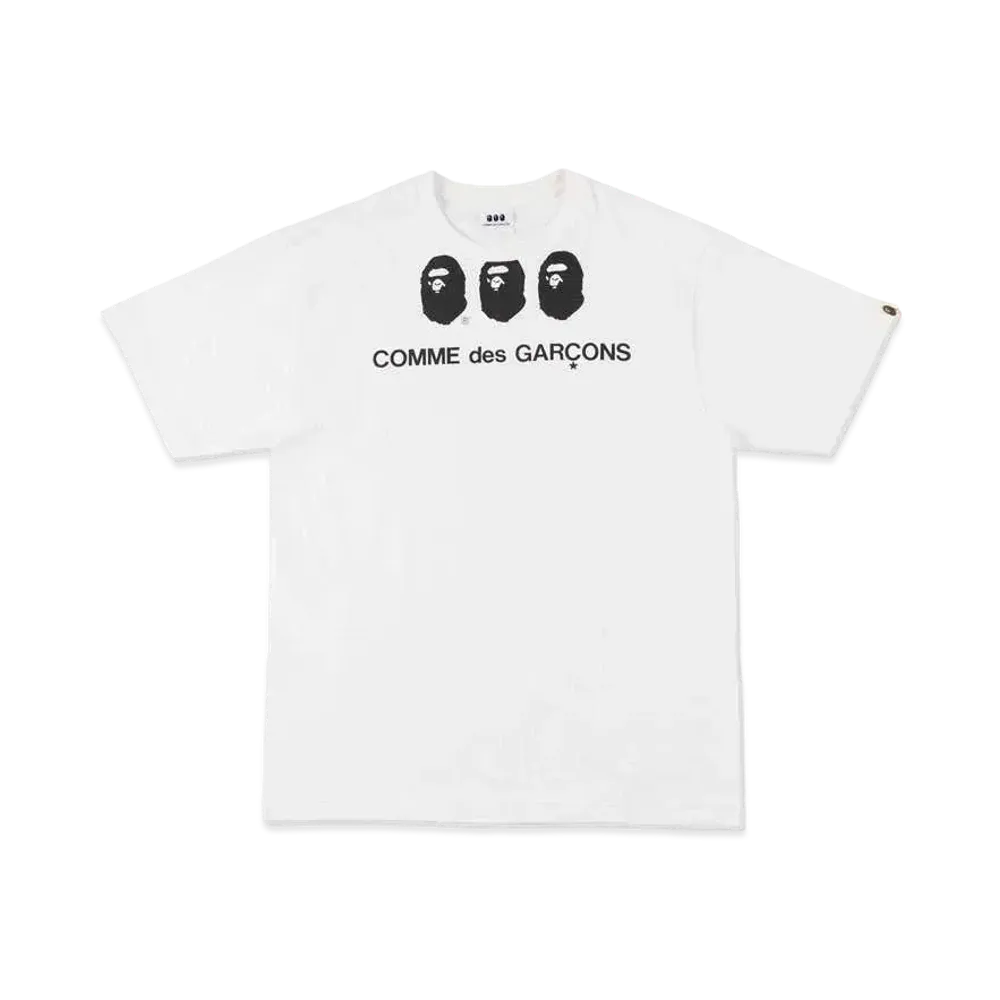 A BATHING APE CDG OSAKA TEE #1 "White"