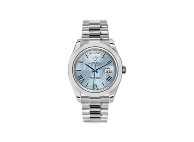 ROLEX Day-Date 40 Ice Blue Dial 228206