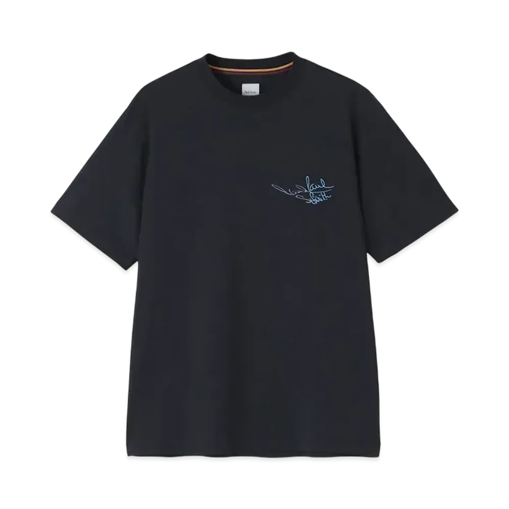 Paul Smith Shadow Logo Tee "Navy"