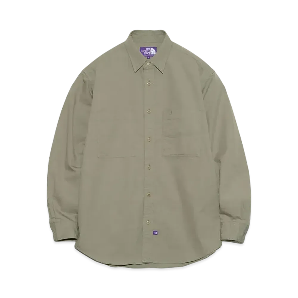 The North Face PURPLE LABEL Double Pocket Field Work Shirt "Sage Green"