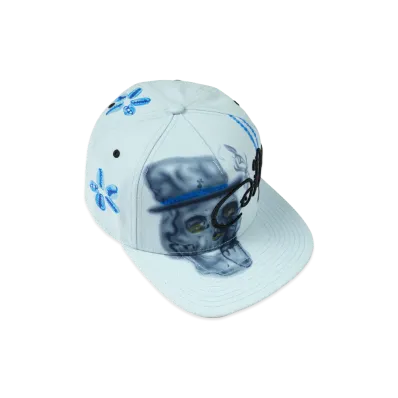DENIM TEARS Spacebrat Mystic New Era 59Fifty Canvas Fitted Cap "Blue"