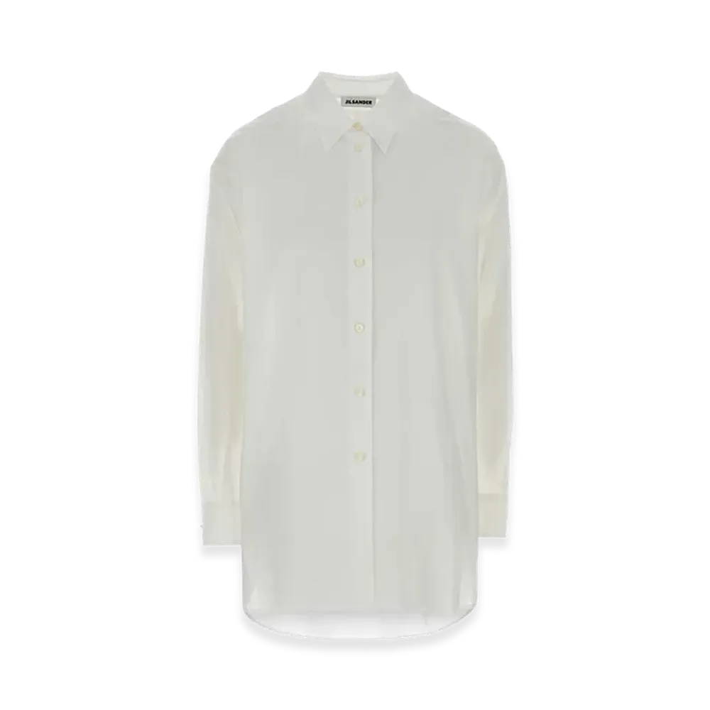Jil Sander Women's Muslin Shirt "White"