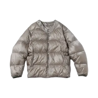 F/CE. Reversible Down Cardigan "Sage Green"