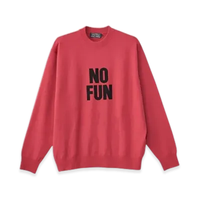 HYSTERIC GLAMOUR No Fun Sweater "Pink"
