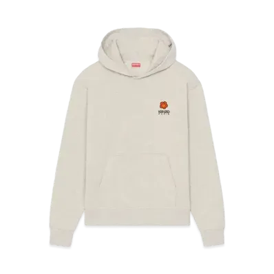 KENZO 'BOKE FLOWER' Crest Embroidery Sweat "Pale Grey"