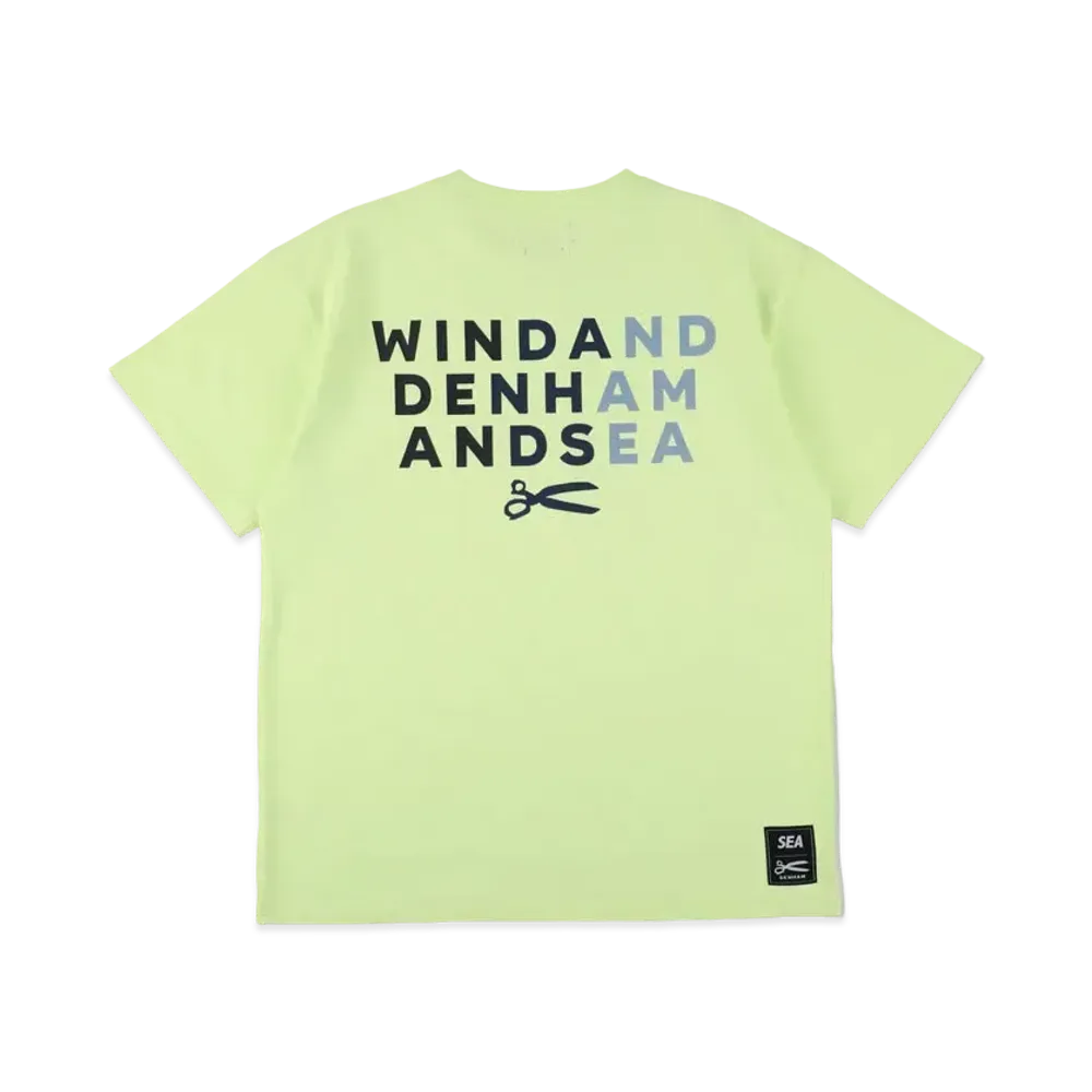 WIND AND SEA x DENHAM (WINDENHAM) Tee "C Yellow"