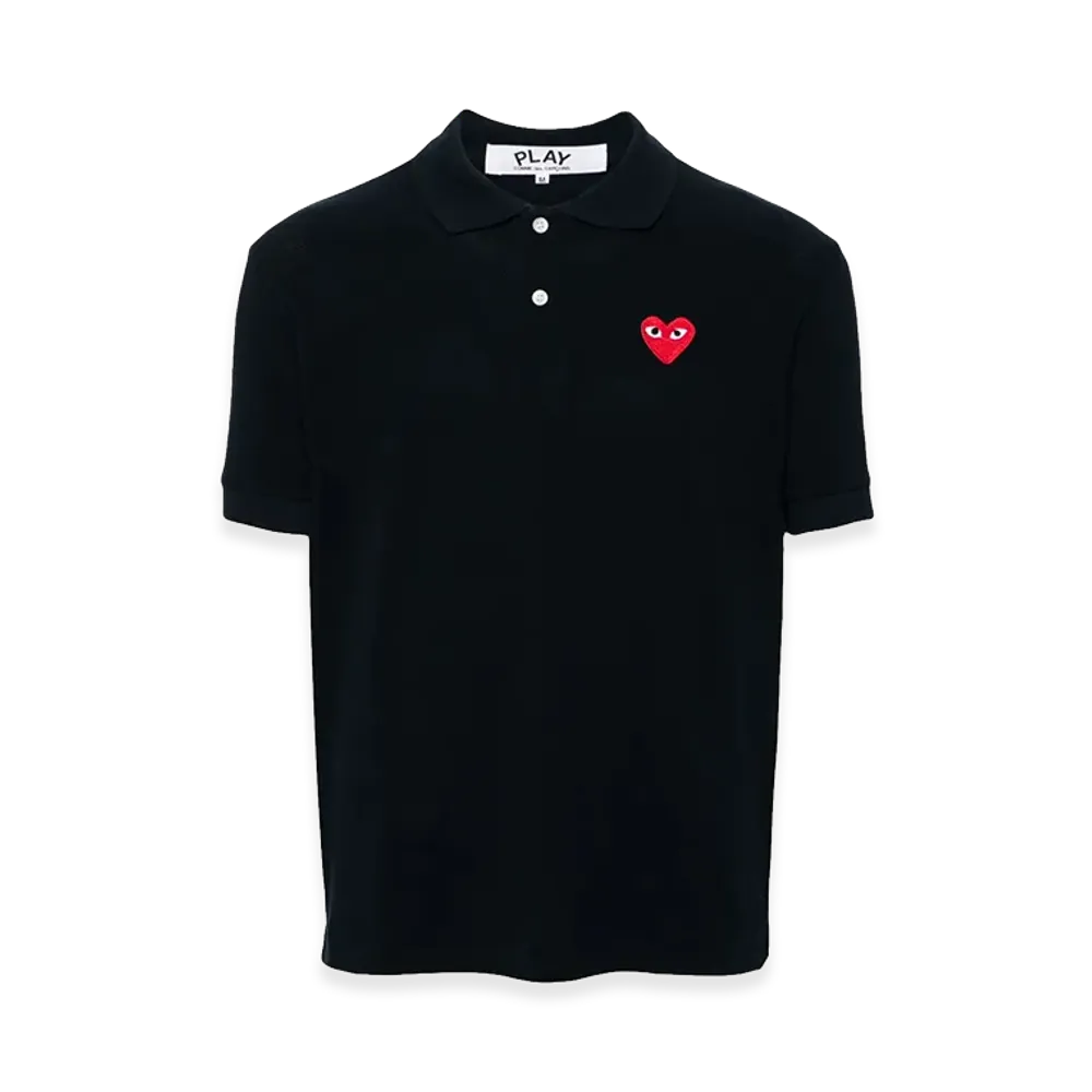 PLAY COMME des GARCONS Piquet Polo Shirt "Midnight Blue"