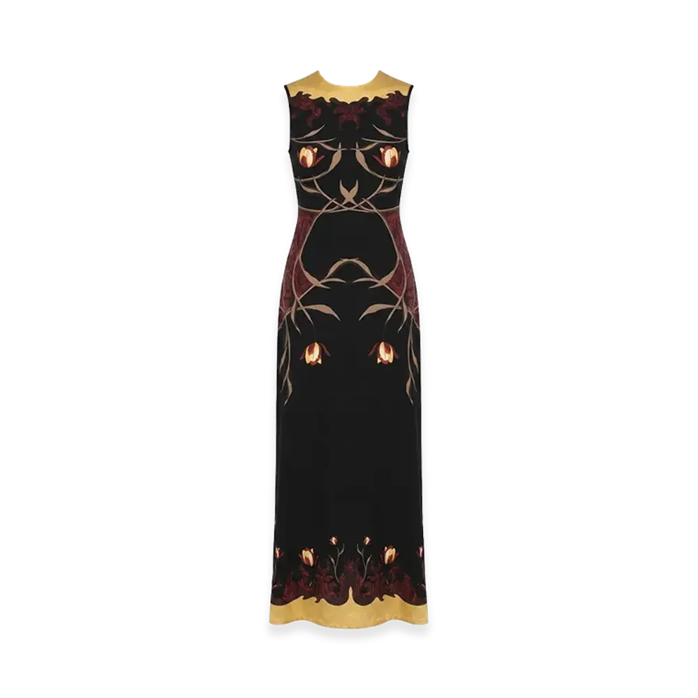 Marine Serre Women's Dresses "Black"