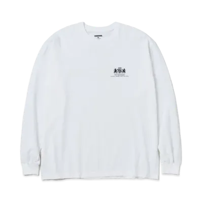 NEIGHBORHOOD NH . Tee LS-9 "White"