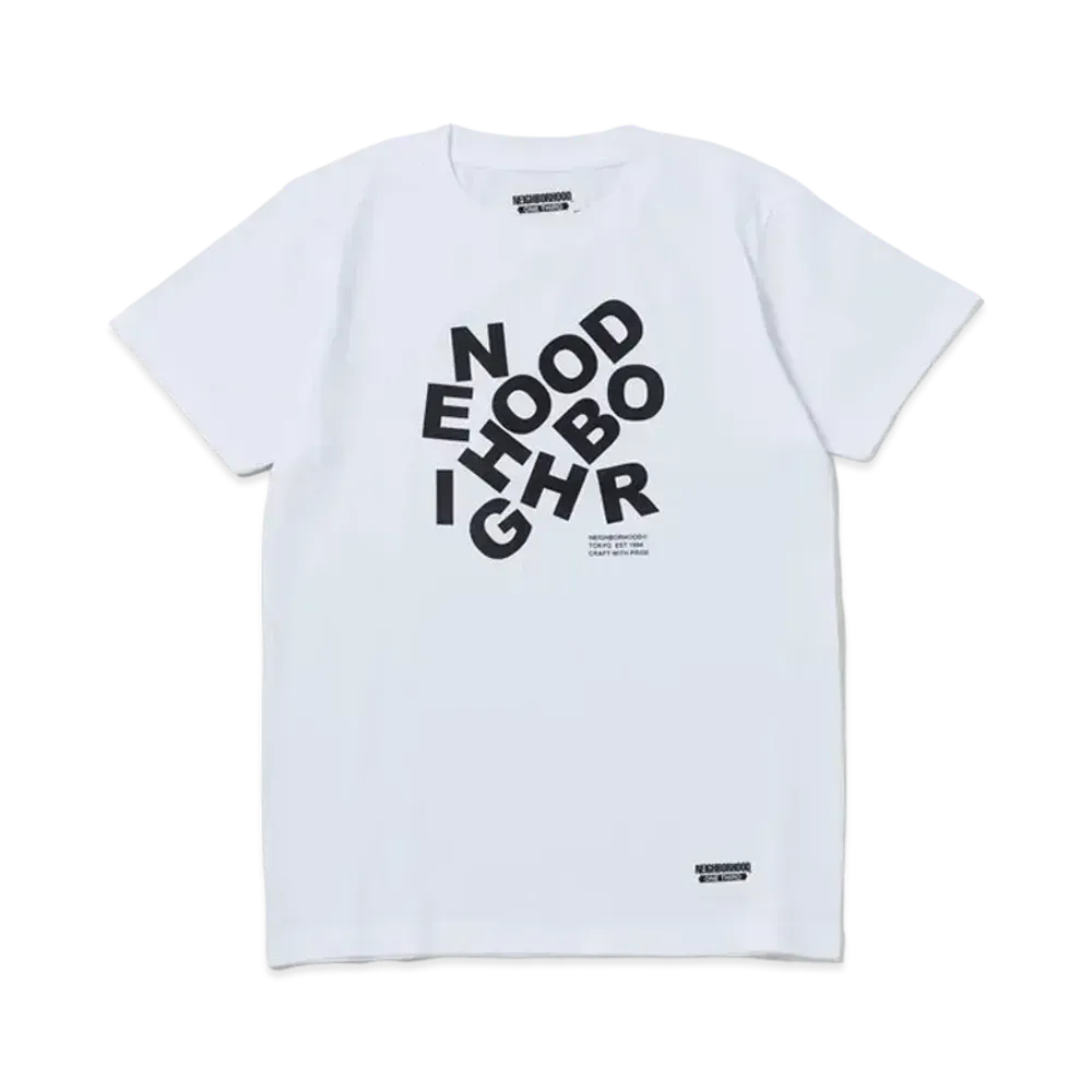 NEIGHBORHOOD OT . Tee SS-10 "White"