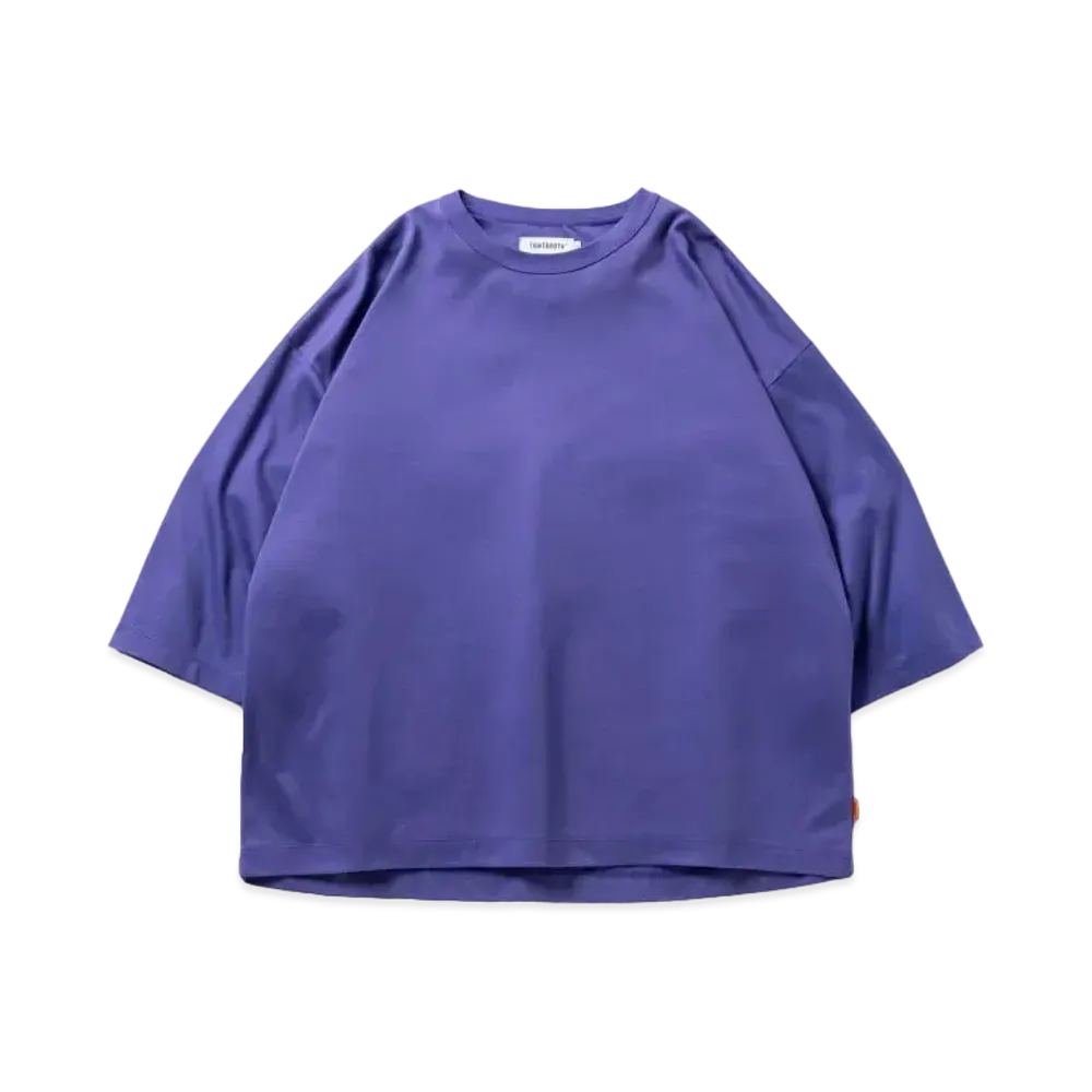 TIGHTBOOTH C Ponte 3/4 Sleeve T-Shirt "Purple"