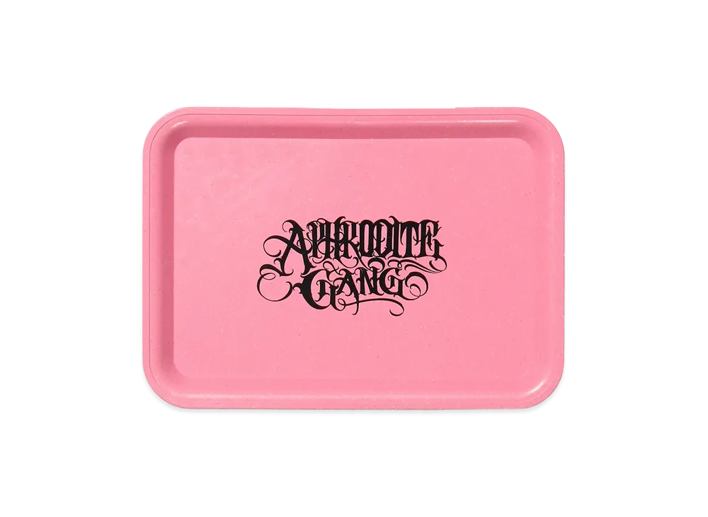 APHRODITEGANG Classic Logo Rolling Tray "Pink"