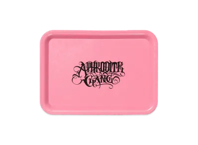 APHRODITEGANG Classic Logo Rolling Tray "Pink"