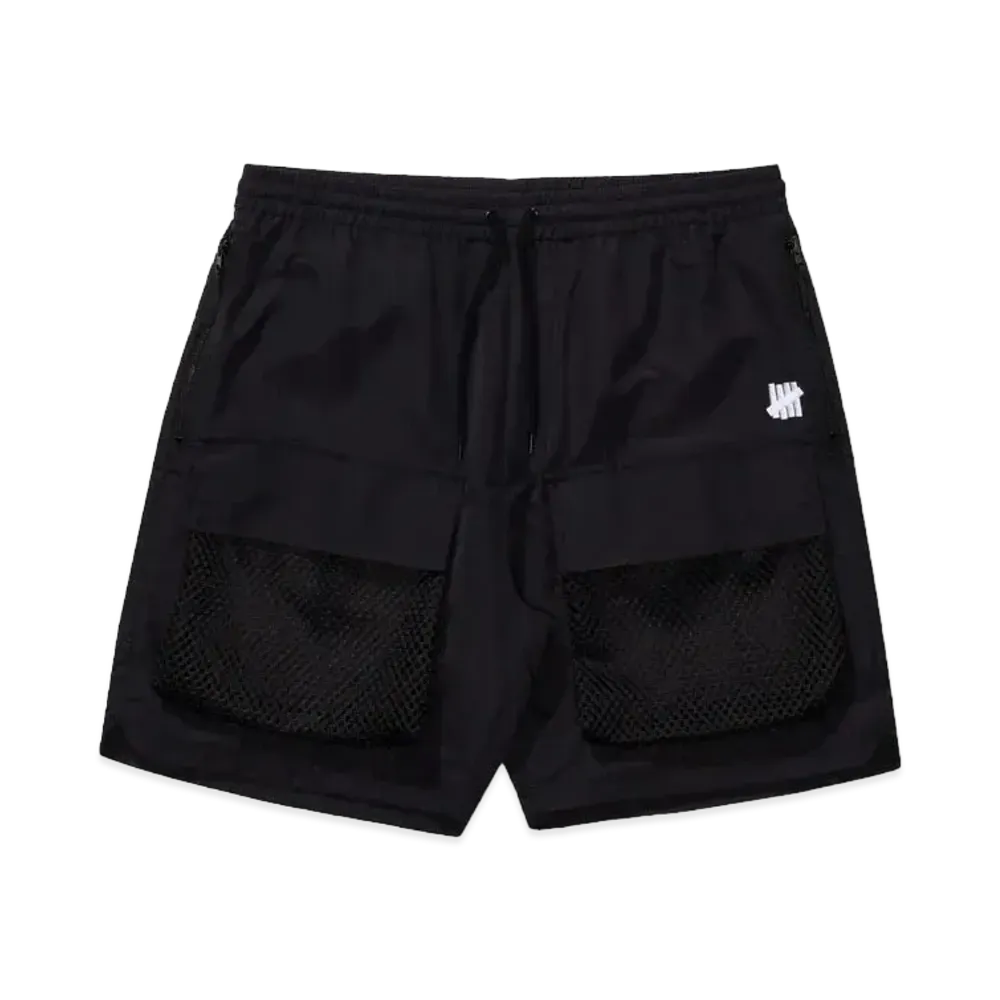 UNDEFEATED Mesh Pocket Short "Black"