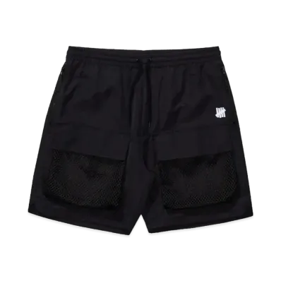 UNDEFEATED Mesh Pocket Short "Black"