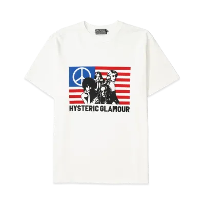 HYSTERIC GLAMOUR Free Bird Tee "White"